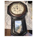 Royal Vtg Wall Clock