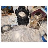 Assorted Vtg Clock Cases