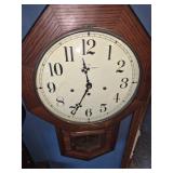 Hamilton Octagonal Wood Wall Clock