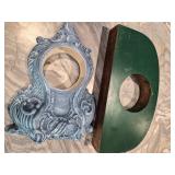 Decorative Clock Housing And Base