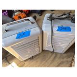 Pair Of Electric Space Heaters