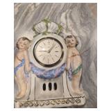 Koch Porcelain Cherub Alarm Clock
