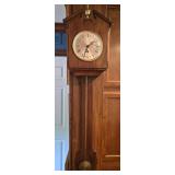 Vtg Wood Wall Clock