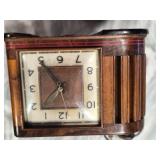 Ingraham Vtg Art Deco Electric Clock