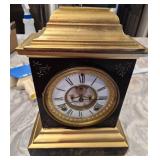 Vtg Ansonia Clock Co Mantle Clock