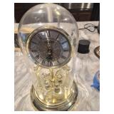 Sharp Anniversary Clock Gold Tone