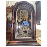 E.N. Welch Vtg Gothic Mantel Clock