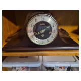 Welby Mantel Clock Wood Case