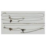 Sterling Silver Chains - 5.9 grams