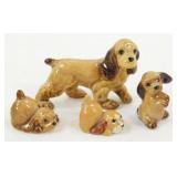 * Hagen-Renaker 4-Piece Cocker Spaniel Set (3