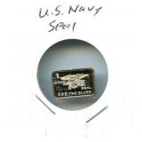 U.S. Navy Seal 1 gram .999 Silver