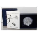2019-W U.S. Silver Eagle ASE Uncirculated - West