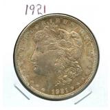 1921 Morgan Silver Dollar
