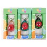 Roses - 3 Keychains