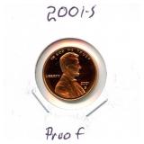 2001-S Proof Lincoln Cent