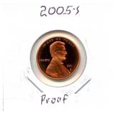 2005-S Proof Lincoln Cent