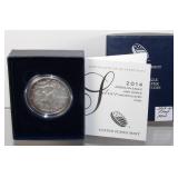2014-W U.S. Silver Eagle ASE Proof - West Point,