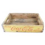 * Antique Wood Coca-Cola Bottle Crate