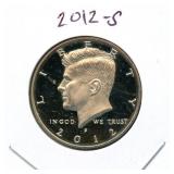2012-S Kennedy Mirror Proof Clad Half Dollar