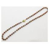 Brown Cloisonnï¿½ Beads