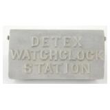 Detex Watch Clock Station - Vintage