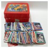 Vintage Go-Bots Lunchbox w/ Sports Cards