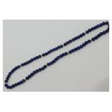Lapis Bead Necklace