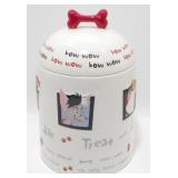 * Disney China Dog Treat Jar with Lid