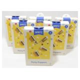 6 New 4 Count Boxes of Party Poppers