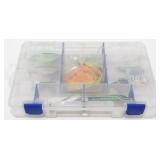 Flambeau Tackle Box with 12 Fishing Lures -