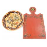 Rosemale Cutting Board & Plate