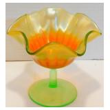 * Northwood Iridescent Marigold Carnival Glass