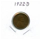 1922-D Lincoln Cent