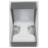 Cubic Zirconia Sterling Silver Earrings - New