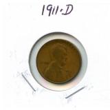 1911-D Lincoln Cent