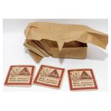 100 Old Milwaukee Blatz Beer Coasters - Mint