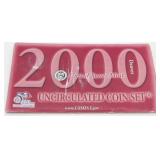 2000 U.S. Mint Denver Uncirculated Set