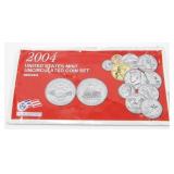2004 U.S. Mint Denver Uncirculated Set