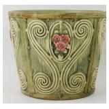 * Weller Pottery Woodcraft Jardiniï¿½re - 7 inches