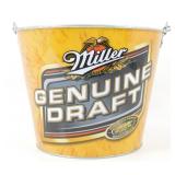 * Miller Lite Beer Metal Pail Bucket