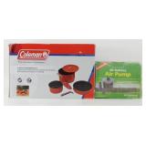 * 6 Piece Coleman Cookware Set and a 4-D