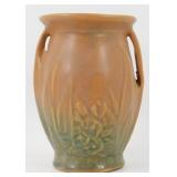* Nelson McCoy Peach Art Pottery Vase