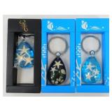 Starfish - 2 Keychains & a Necklace