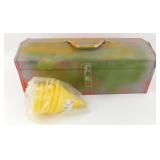 * Tool Box with Contents plus 6 Funnels