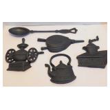Vintage Cast Iron Sexton Set