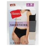 New 3 Pack of Hanes Premium Seamless Smoothing