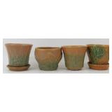 Early Nelson McCoy 4-pc Small Planters