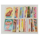 55 Garbage Pail Kid Sticker Cards - 1986 Topps