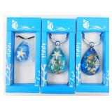 Mixed Set of 2 Keychains & a Necklace