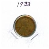 1933 Lincoln Cent